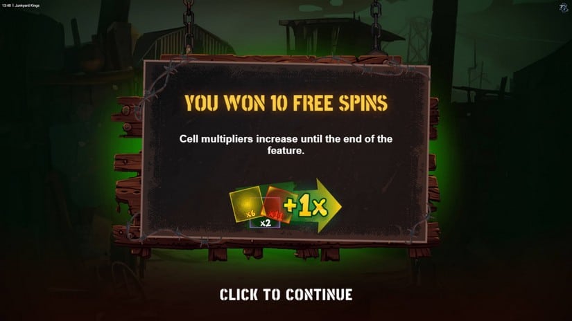 Junkyard Kings slot screen 3