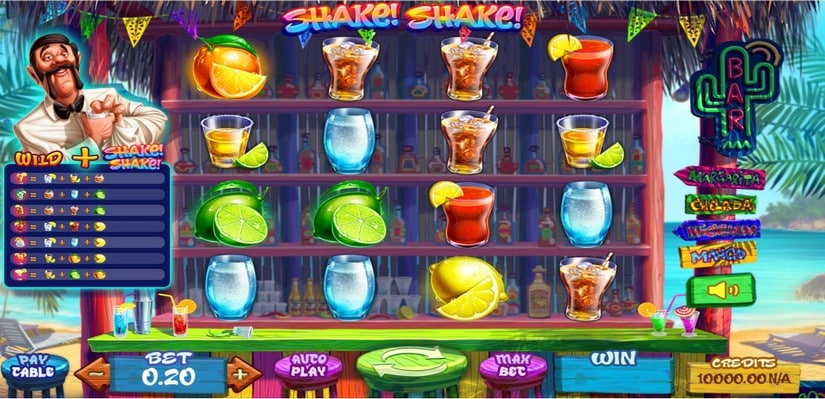 Shake! Shake! slot screen 1