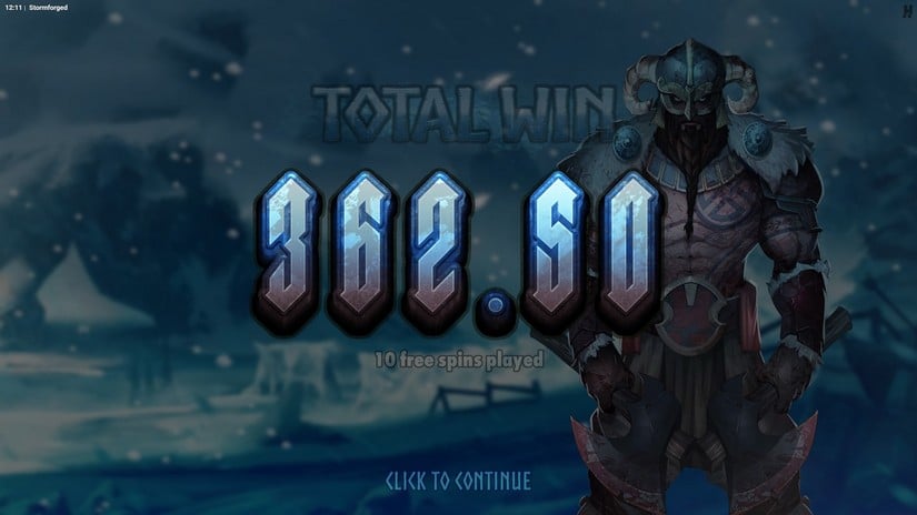 Stormforged slot screen 9