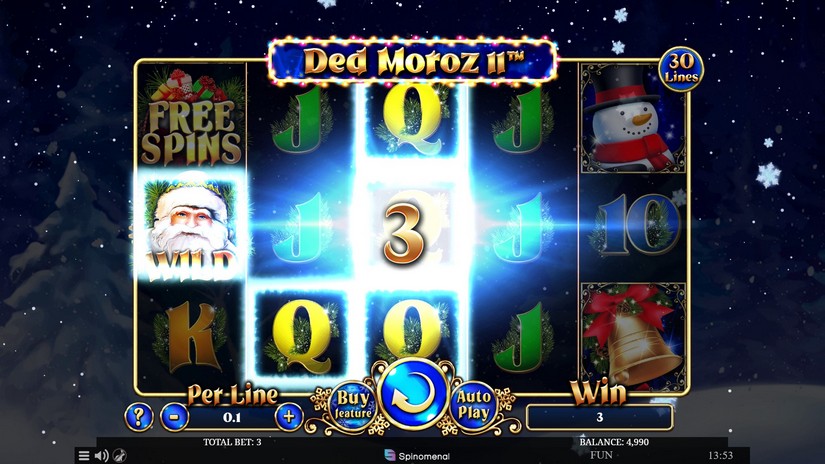 Ded Moroz 2 slot screen 3