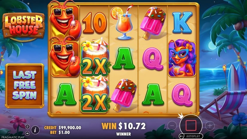 Lobster House slot screen 6