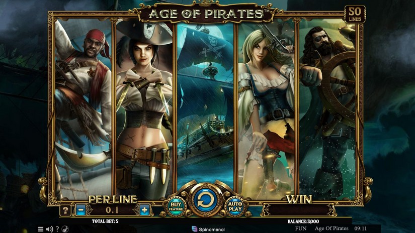 Age Of Pirates slot screen 1
