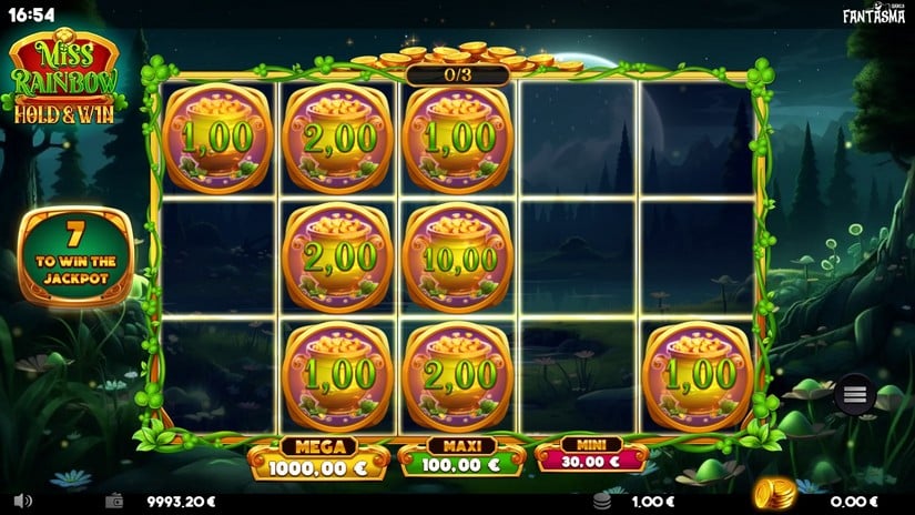 Miss Rainbow: Hold & Win slot screen 4