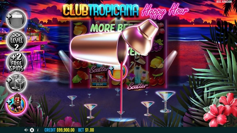 Club Tropicana Happy Hour slot screen 3