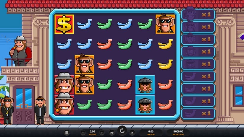 Banana Town Dream Drop slot screen 1