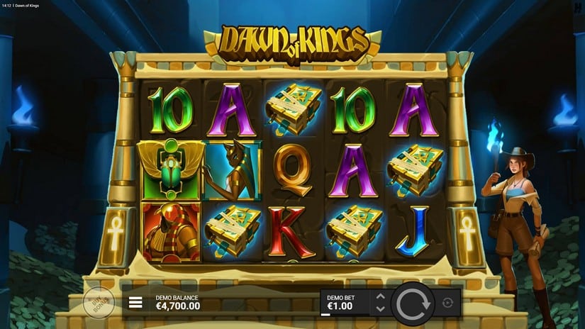 Dawn of Kings slot screen 2