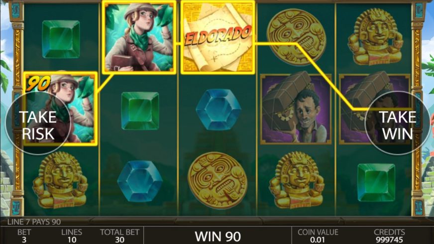 Mystery of Eldorado slot screen 2