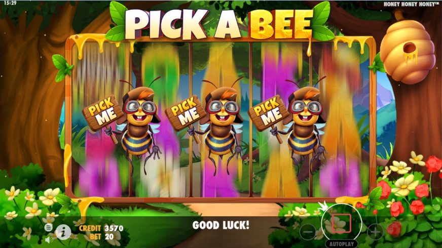 Honey Honey Honey slot screen 4