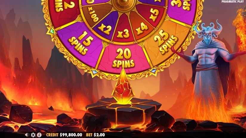 Heroic Spins slot screen 3