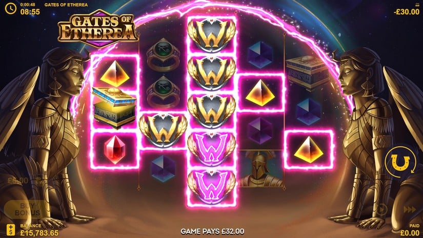 Gates of Etherea slot screen 2