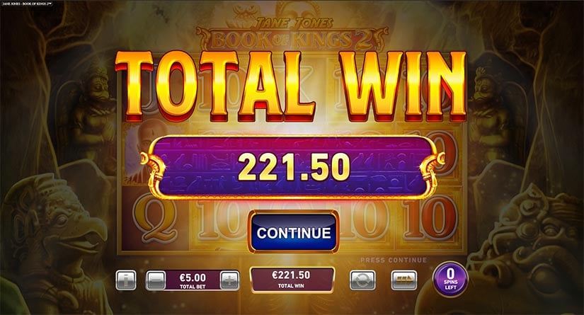 Book of Kings 2 slot screen 4