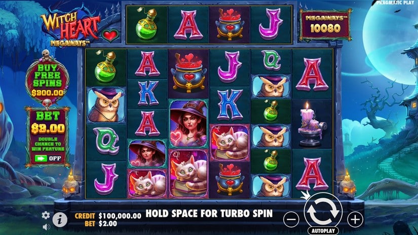 Witch Heart Megaways slot screen 1