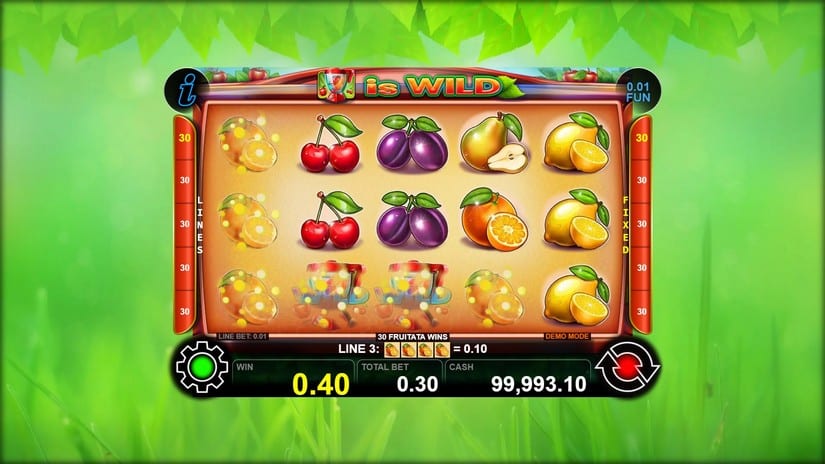 30 Fruitata Wins slot screen 2