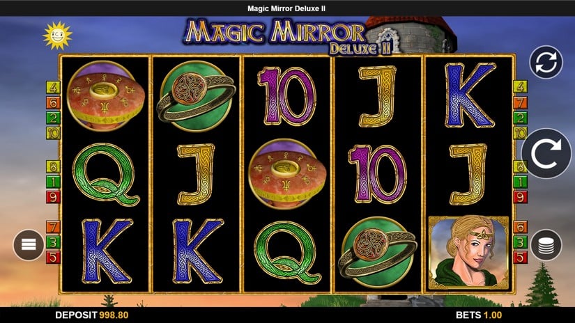Magic Mirror Deluxe II slot screen 1