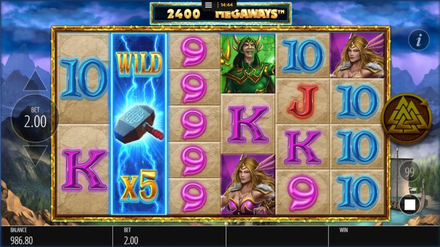 Lightning Strike Megaways slot screen 2