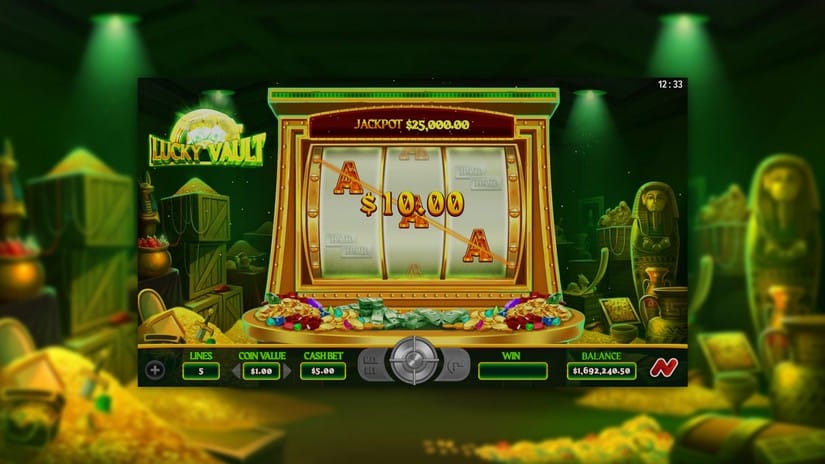 Lucky Vault slot screen 2