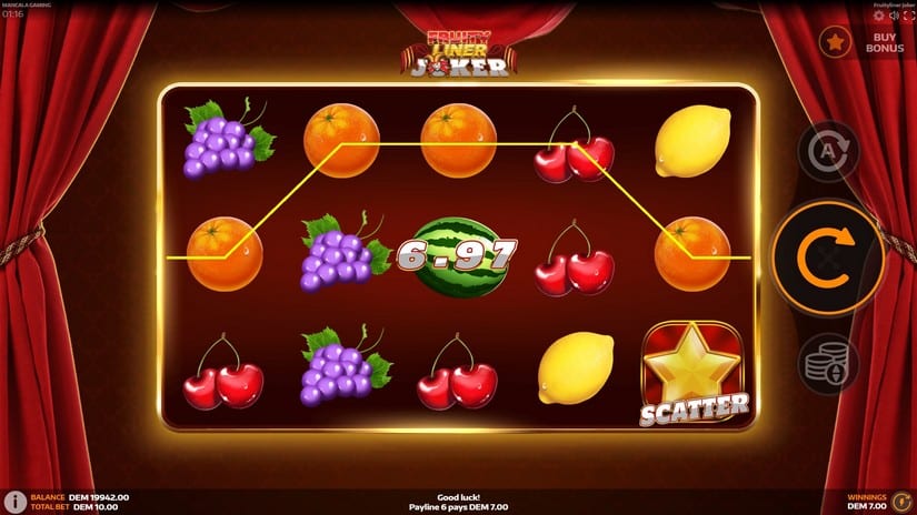Fruityliner Joker slot screen 3