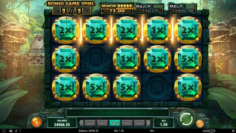 Cat Wilde and the Incan Quest slot screen 6