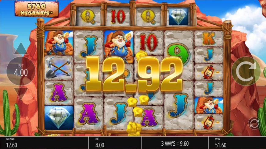 Diamond Mine slot screen 2