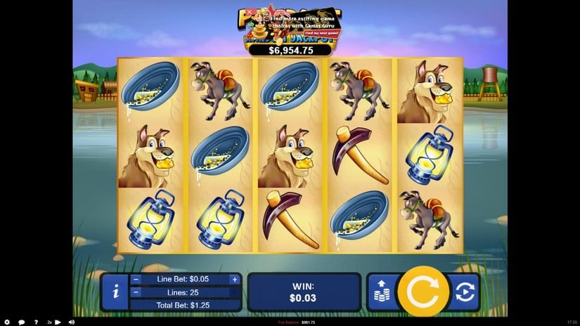 Pay Dirt! slot screen 2