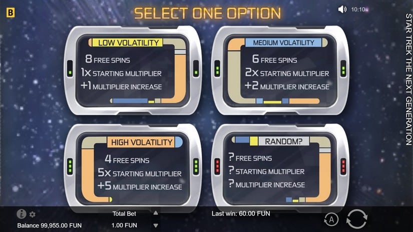 Star Trek The Next Generation slot screen 6