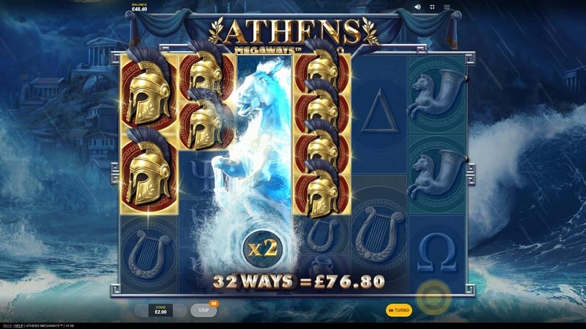 Athens MegaWays slot screen 5