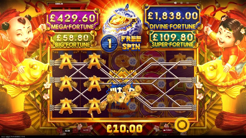 Fa Fa Babies slot screen 6