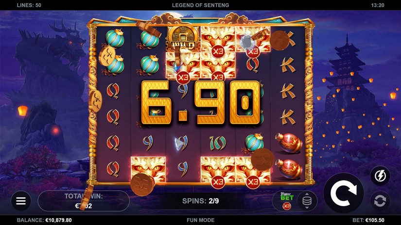 Legend of Senteng slot screen 5