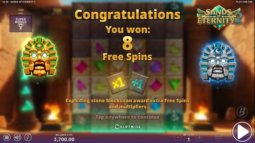 Sands of Eternity 2 slot screen 3