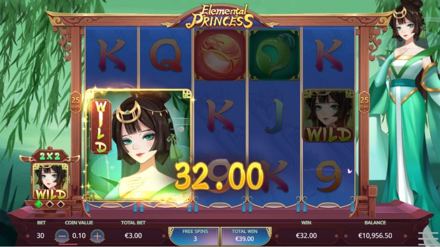 Elemental Princess slot screen 4