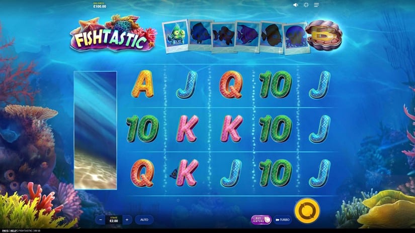 Fishtastic slot screen 1