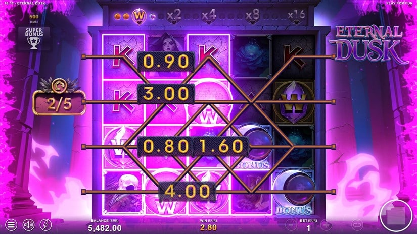 Eternal Dusk slot screen 6