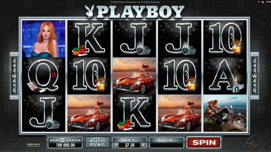 Playboy slot screen 2