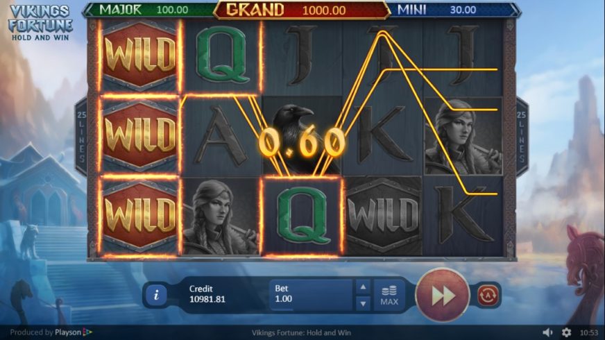 Vikings Fortune: Hold and Win slot screen 3
