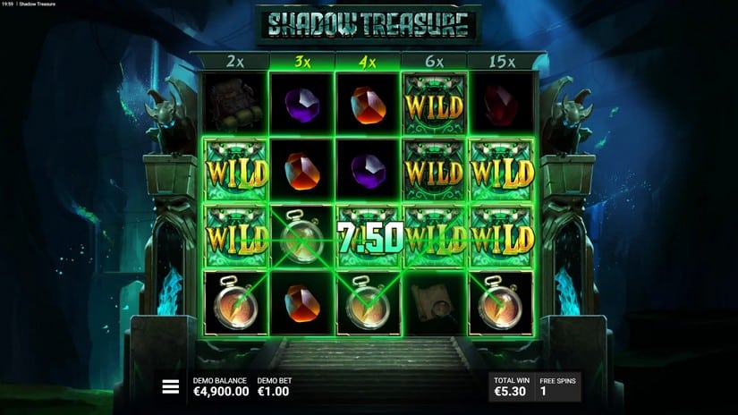 Shadow Treasure slot screen 6