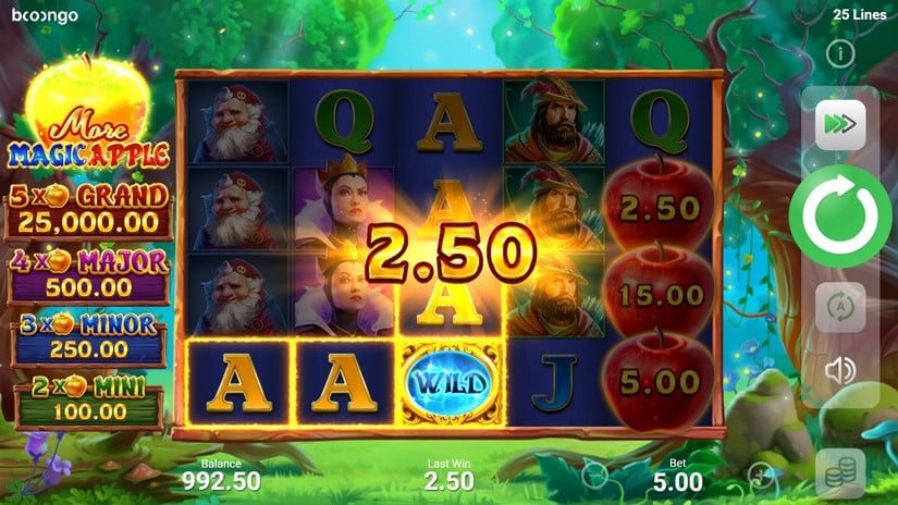 More Magic Apple slot screen 2
