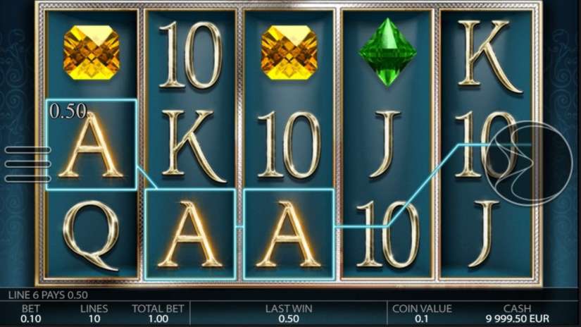 Gems & Stones slot screen 1