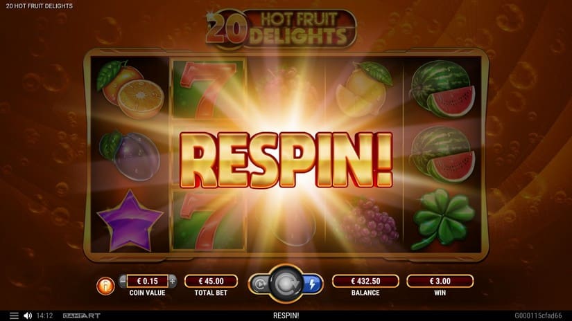 20 Hot Fruit Delights slot screen 4