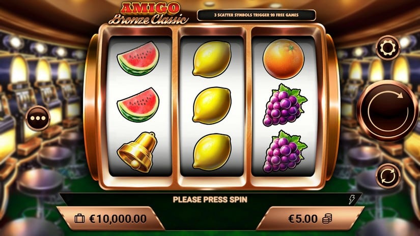 Amigo Bronze Classic slot screen 1