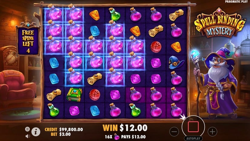 Spellbinding Mystery slot screen 6