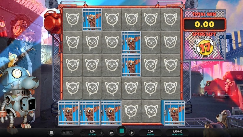 Purrrminator slot screen 4