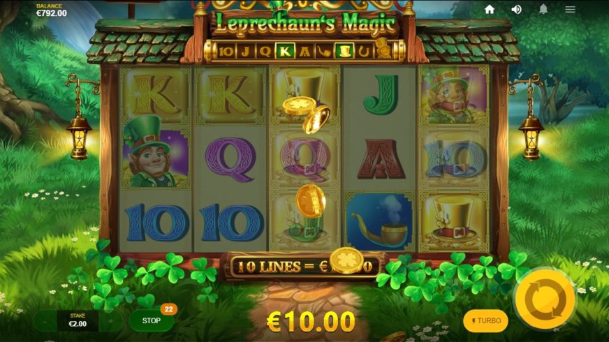 Leprechaun’s Magic slot screen 2
