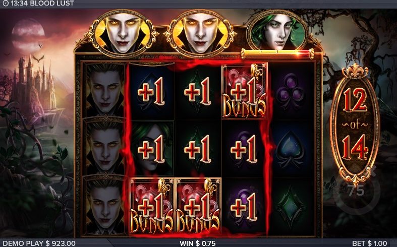 Blood Lust slot screen 3