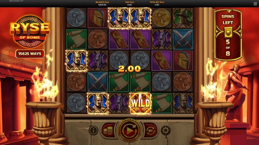 Ryse of Rome slot screen 4