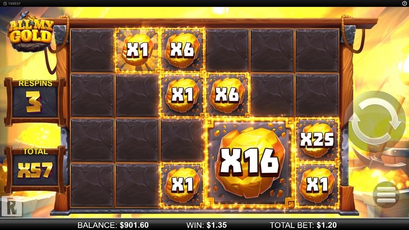 All My Gold slot screen 4