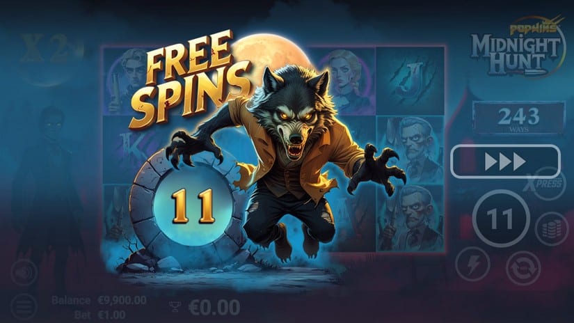 Midnight Hunt slot screen 3