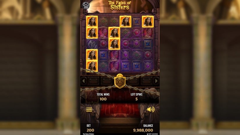 The Fates of Sisters slot screen 4