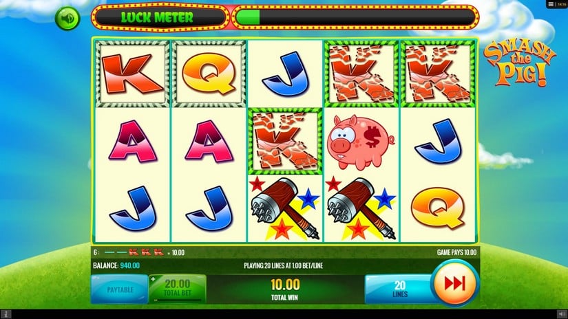 Smash the Pig slot screen 2