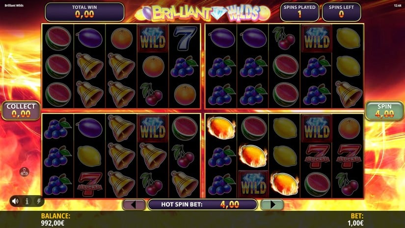 Brilliant Wilds slot screen 5