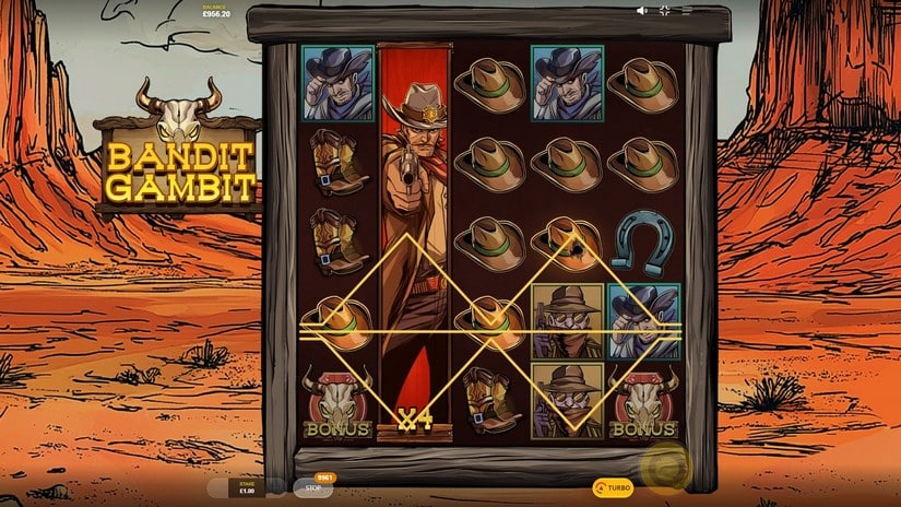 Bandit Gambit slot screen 6